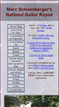 Mobile Screenshot of nationalguitarrepair.com